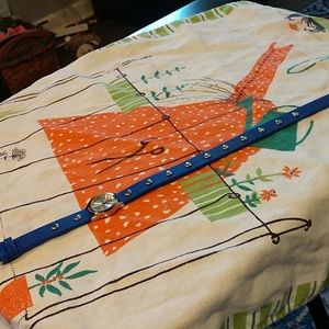 5 For 25.00/New wrap watch, Ladies/teen rubber band,studded